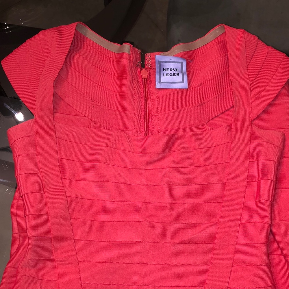 HERVE LEGER BANDAGE DRESS